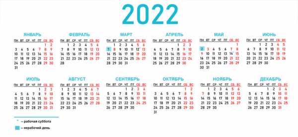 Перенос рабочих дней в 2022 году