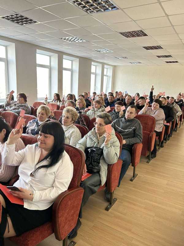 Отчетно-выборная профсоюзная конференция прошла в ОАО "Трест № 16, г.Новополоцк"